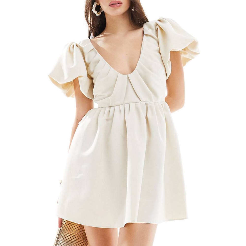Asos Beige Mini Dress
